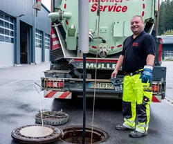 Ablauf von Saugbaggerarbeiten in Montabaur